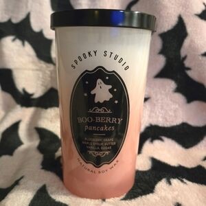 Boo-Berry Pancakes Spooky Studio Candle ~ Natural Soy Wax 12oz